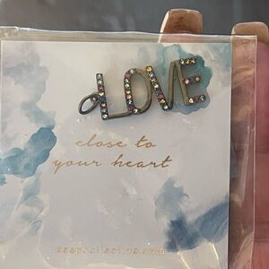 Keep Collective”Keep It Rainbow Love Charm”. NWT
